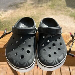 CROCS Classic Black Clogs